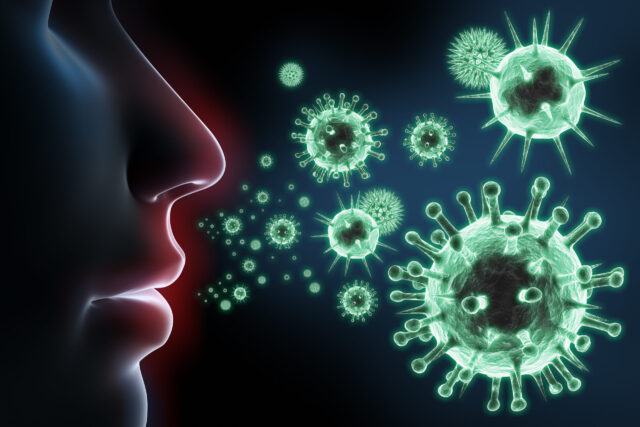 Immunsystem: Eine Frau im Profil