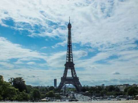 Paris: Blick auf den Eiffelturm