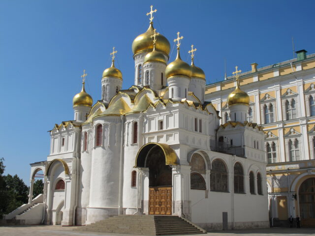 Moskau: Mariae-Verkndigungs-Kathedrale, Kreml