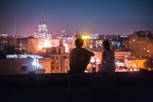 Moskau nachts
