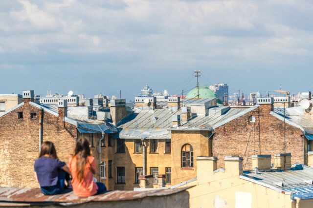 Sankt Petersburg: Häusermeer in Piter